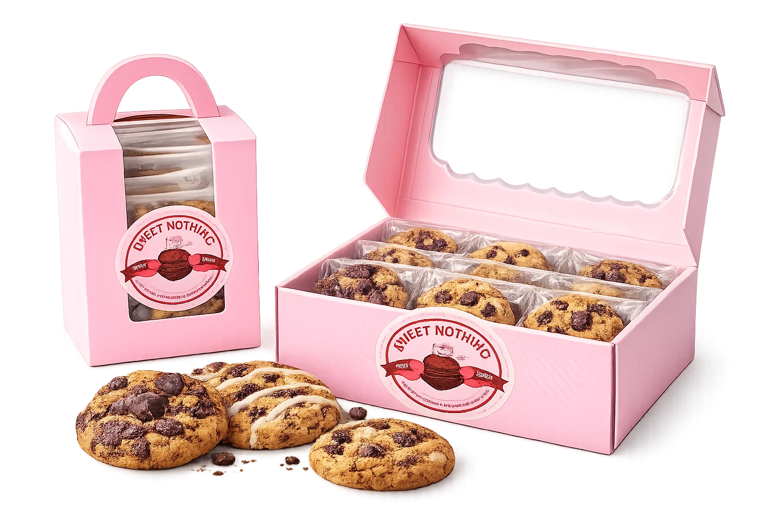 A Sweet Nothing cookie box